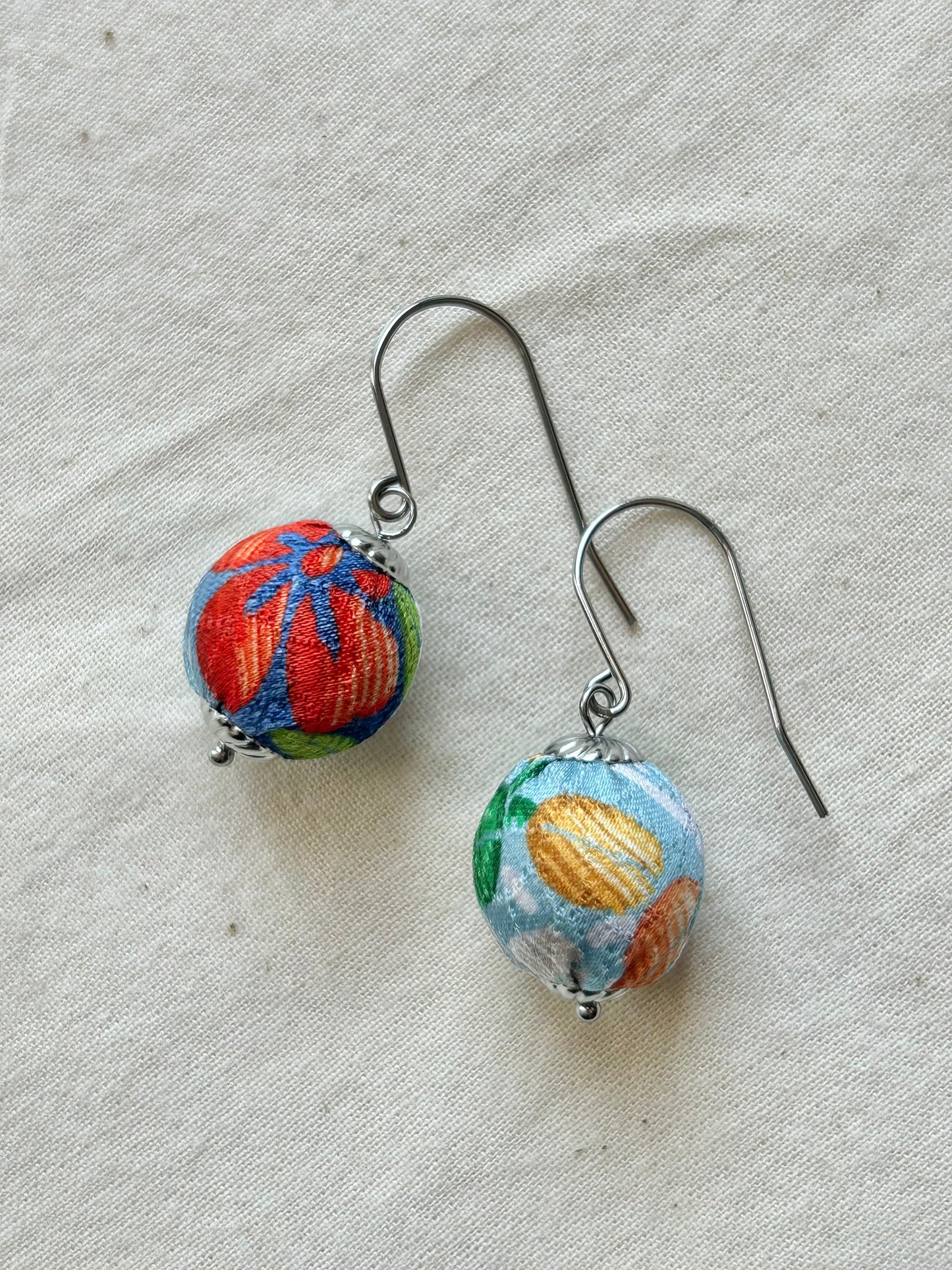 Pendientes KIRA - Azul Océano Mezcla Viva