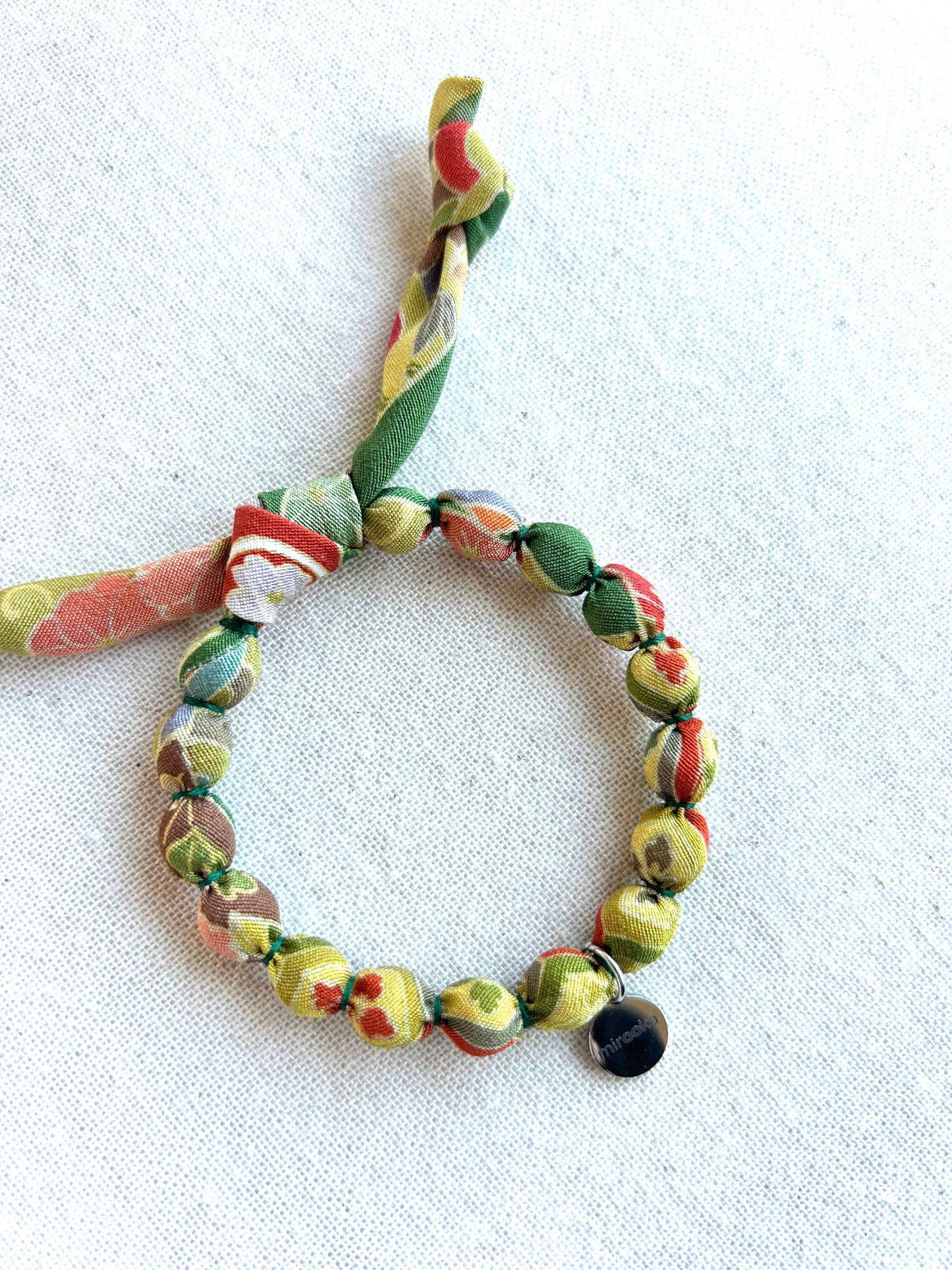 Bracelet HAGI - Vert festif