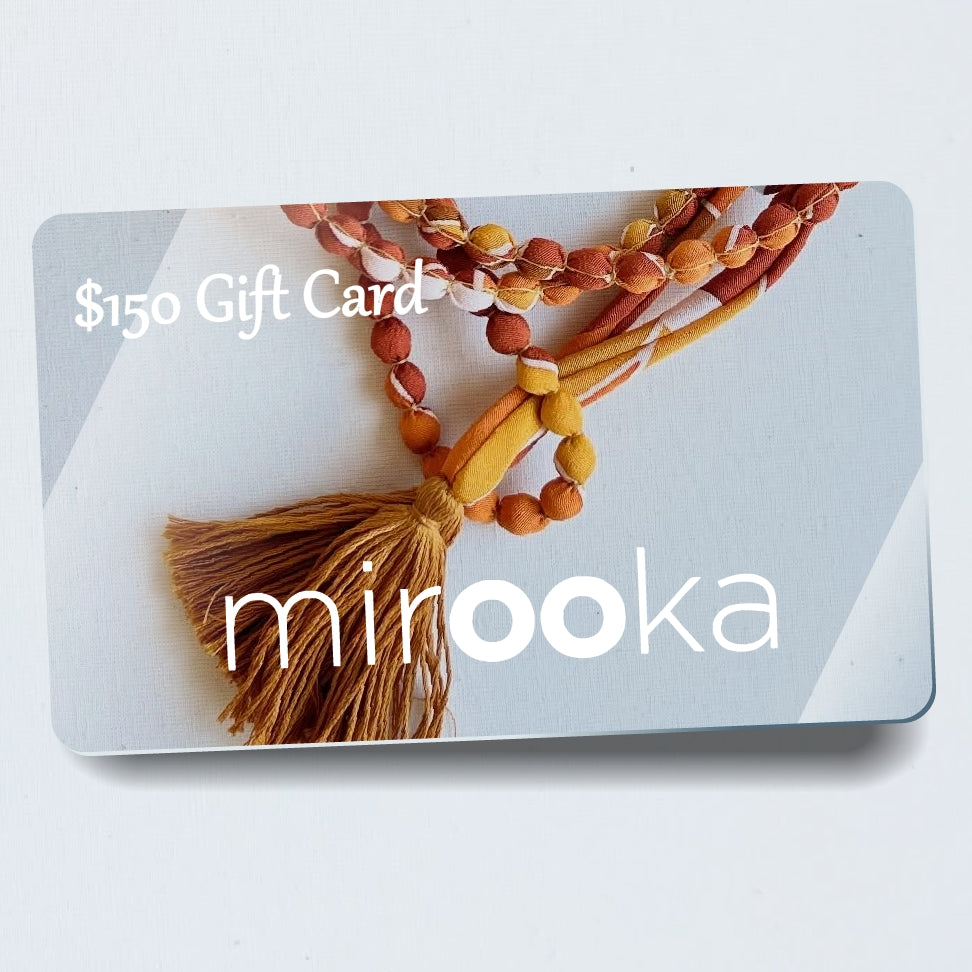 Tarjeta de regalo de $150