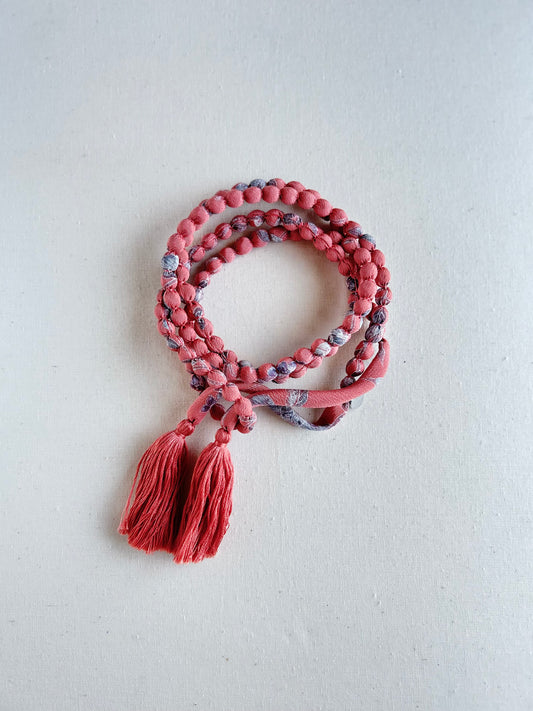 SAKURAKA Collar -Rosa coral