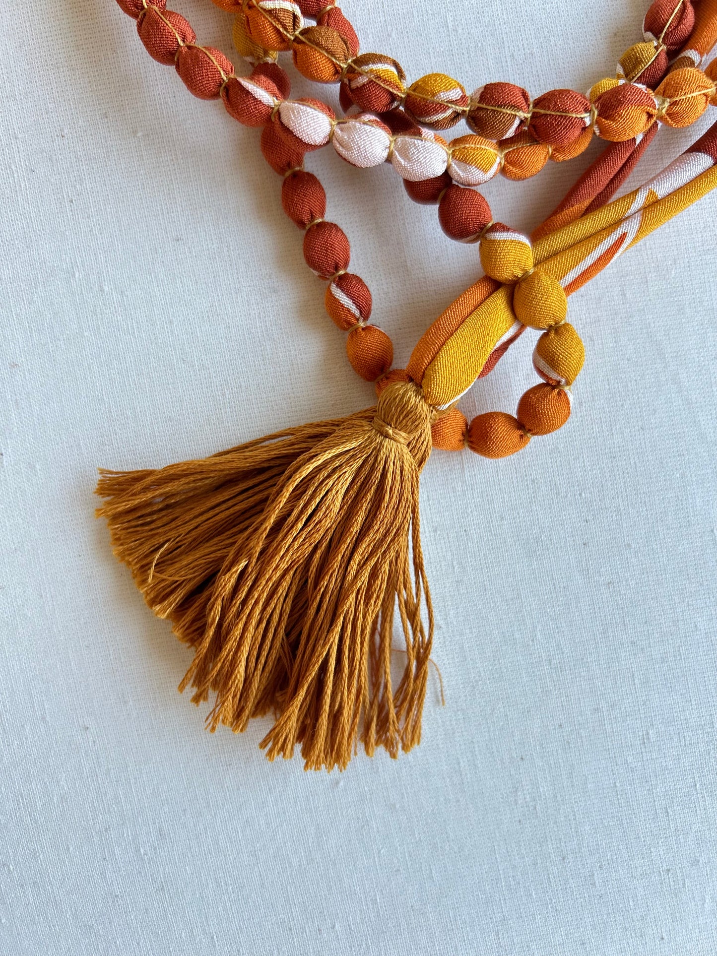 SAKURAKA Necklace -Burnt Sienna