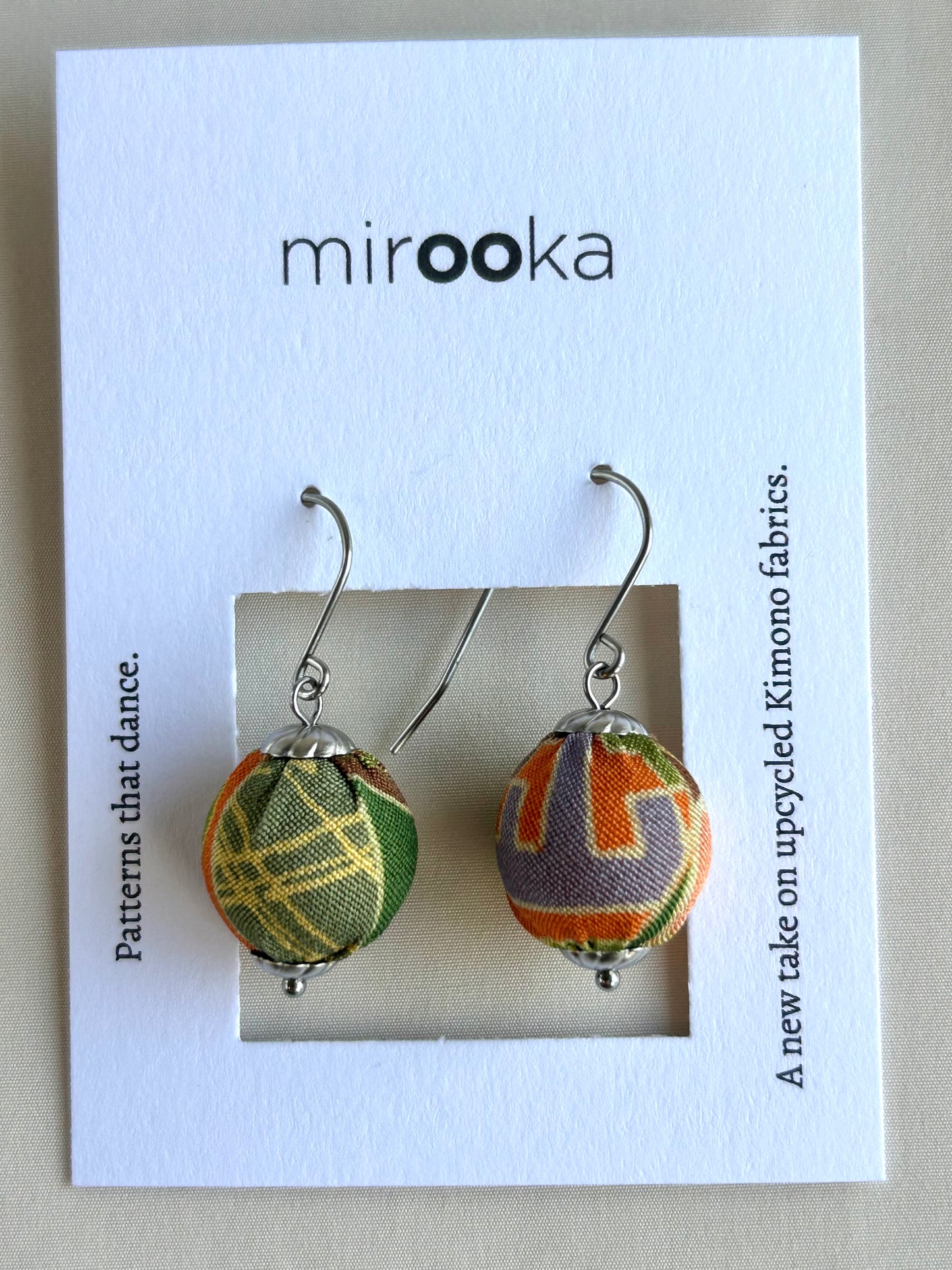 Pendientes KIRA - Verde Festivo