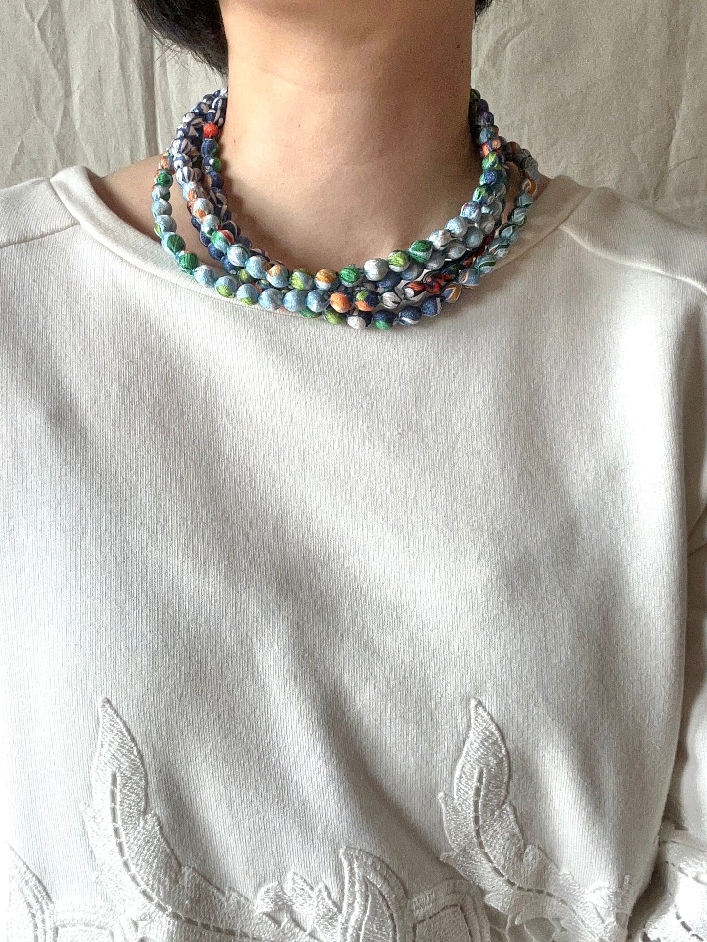 FUJI Necklace -Ocean Blue