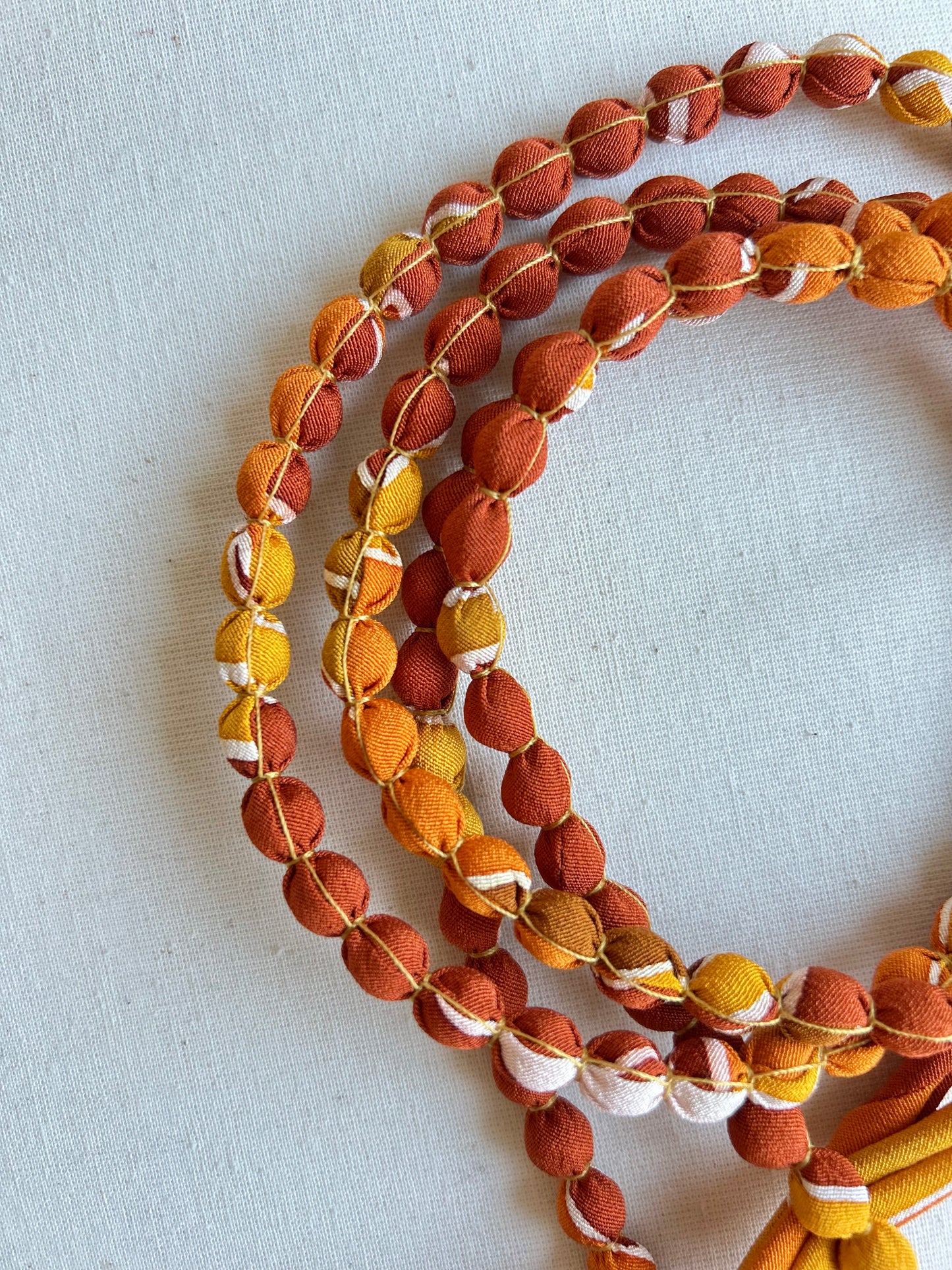 SAKURAKA Necklace -Burnt Sienna
