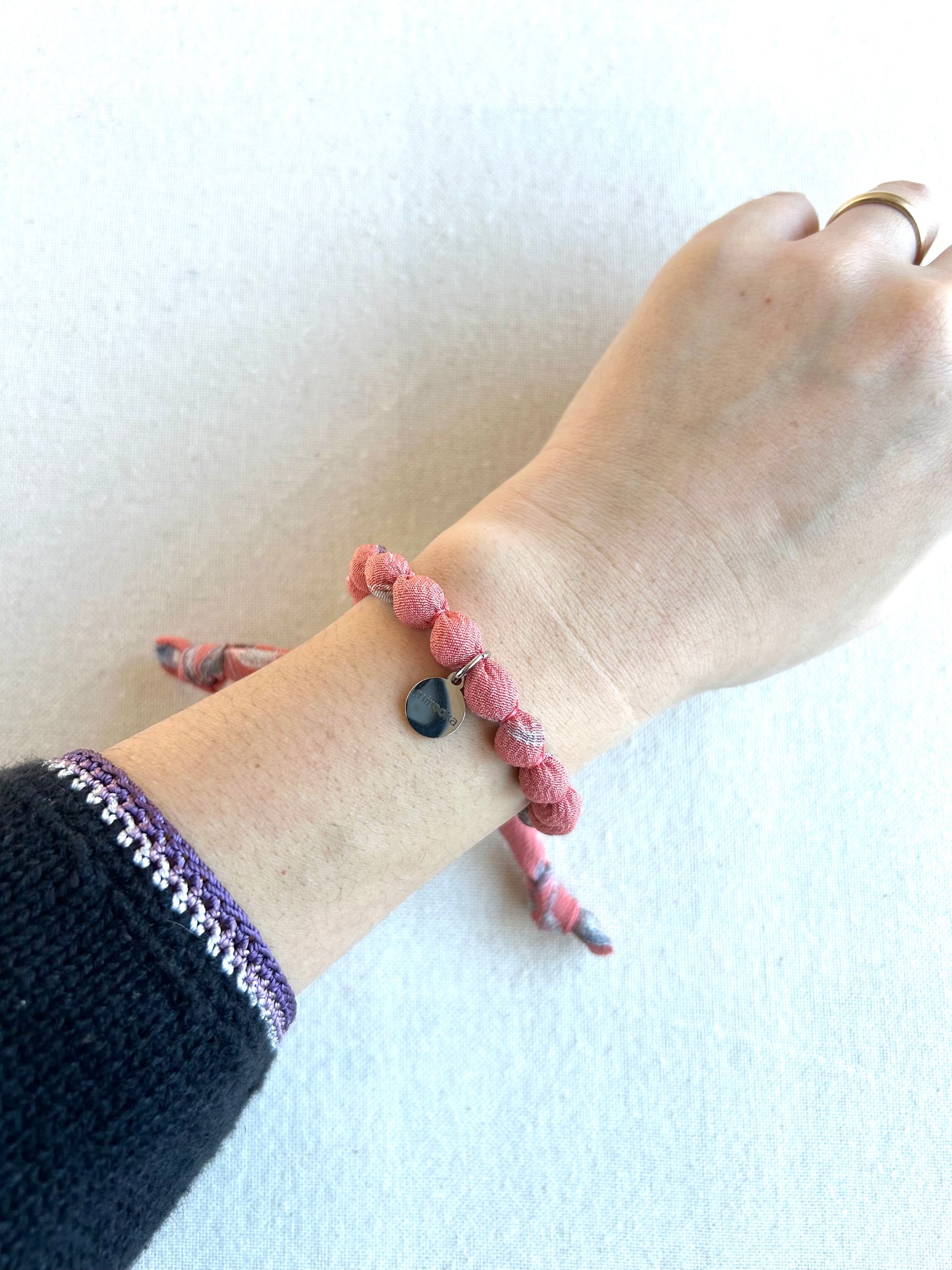 HAGI Bracelet -Coral Pink