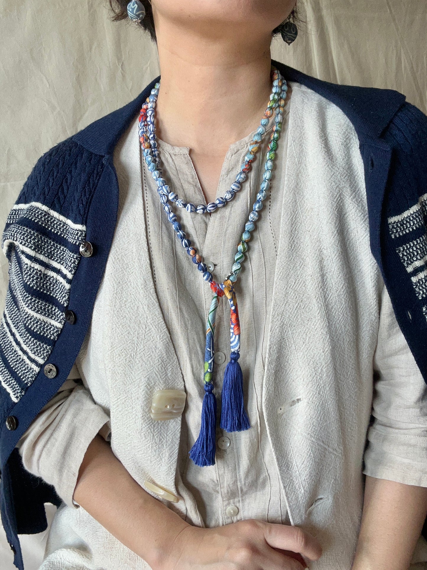 SAKURAKA Collar - Azul Océano