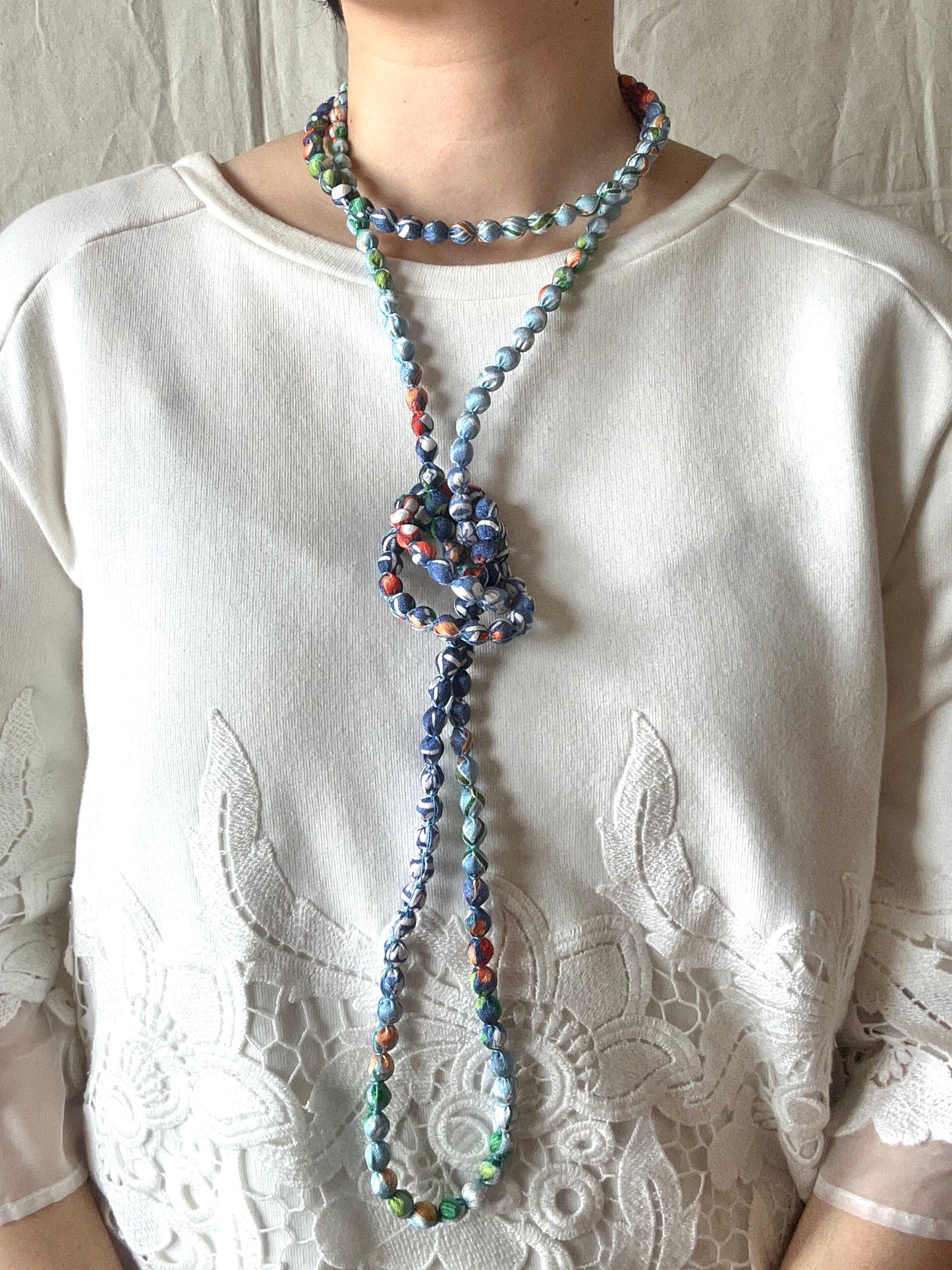 FUJI Necklace -Ocean Blue