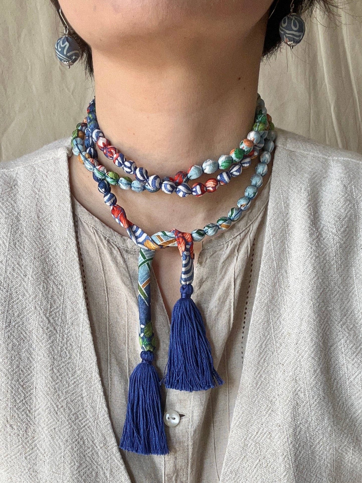SAKURAKA Collar - Azul Océano