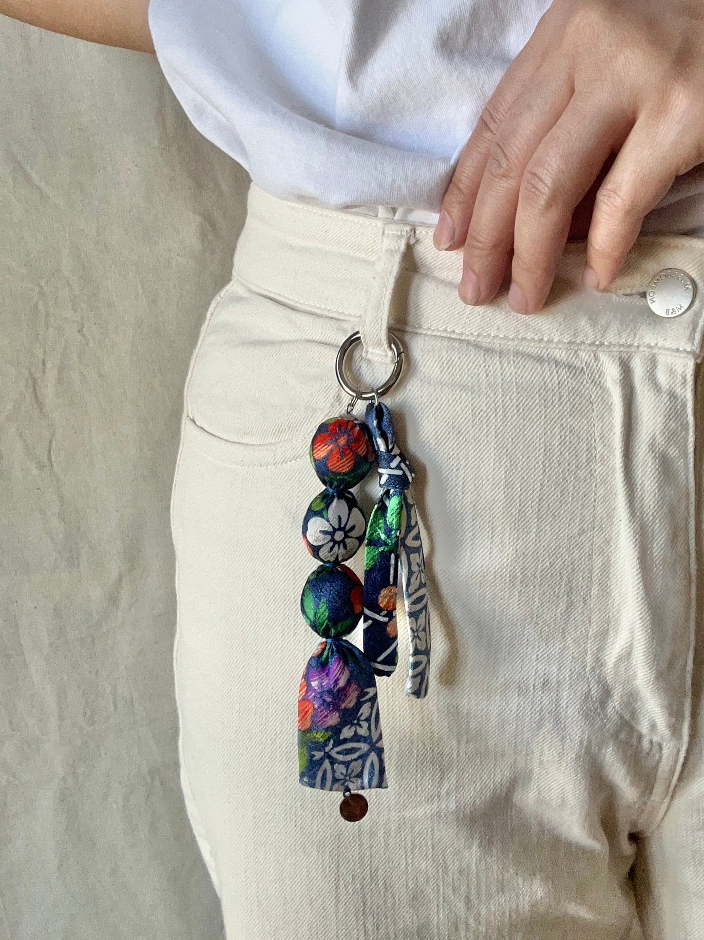 KIRA Necklace Charm -Ocean Blue