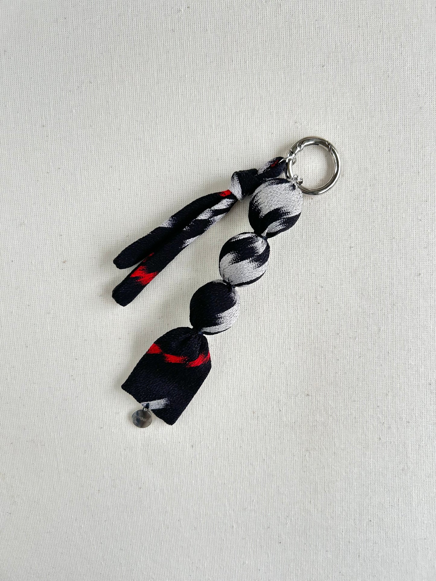 KIRA Necklace Charm -Noir Kasuri