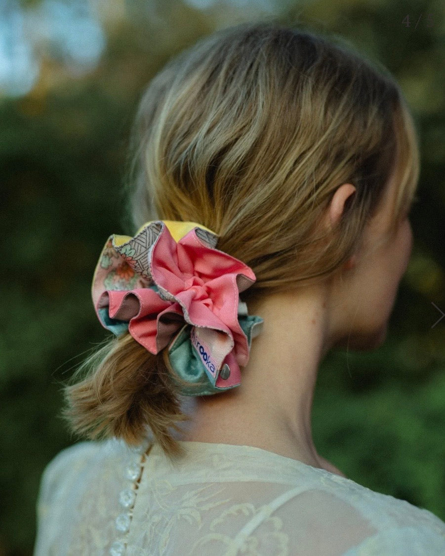 Flower Scrunchie -Sakura
