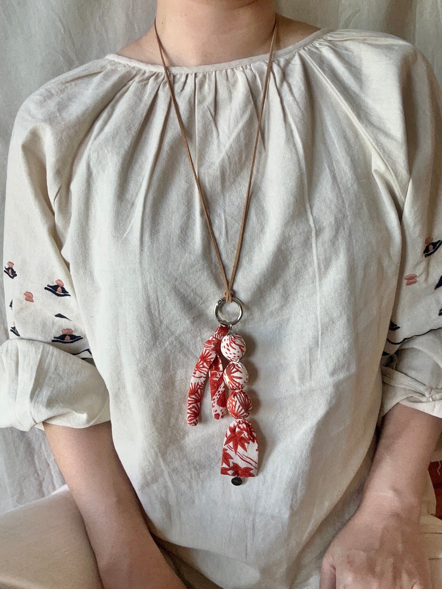 KIRA Bag Charm -Maple Orange