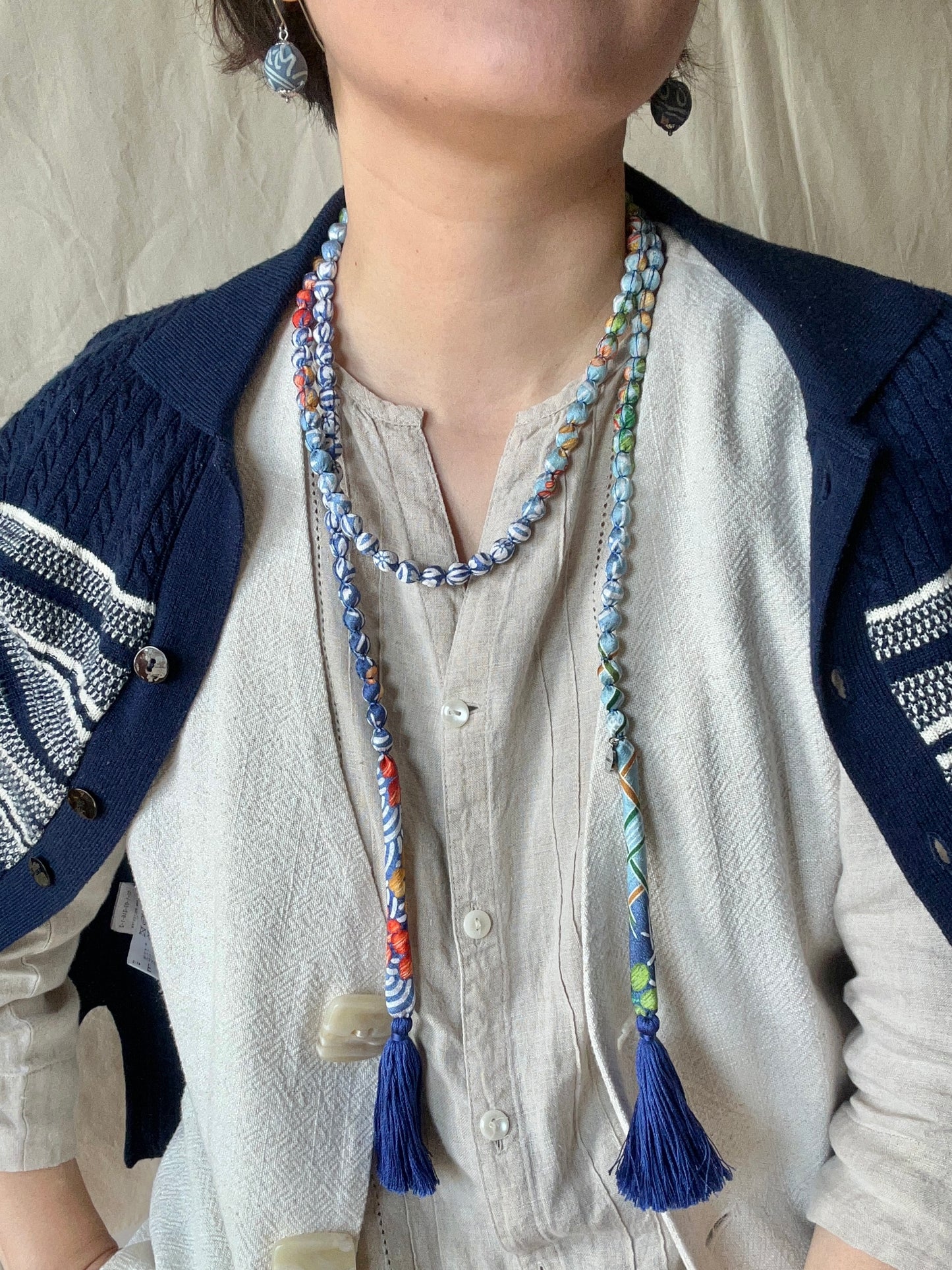 SAKURAKA Collar - Azul Océano