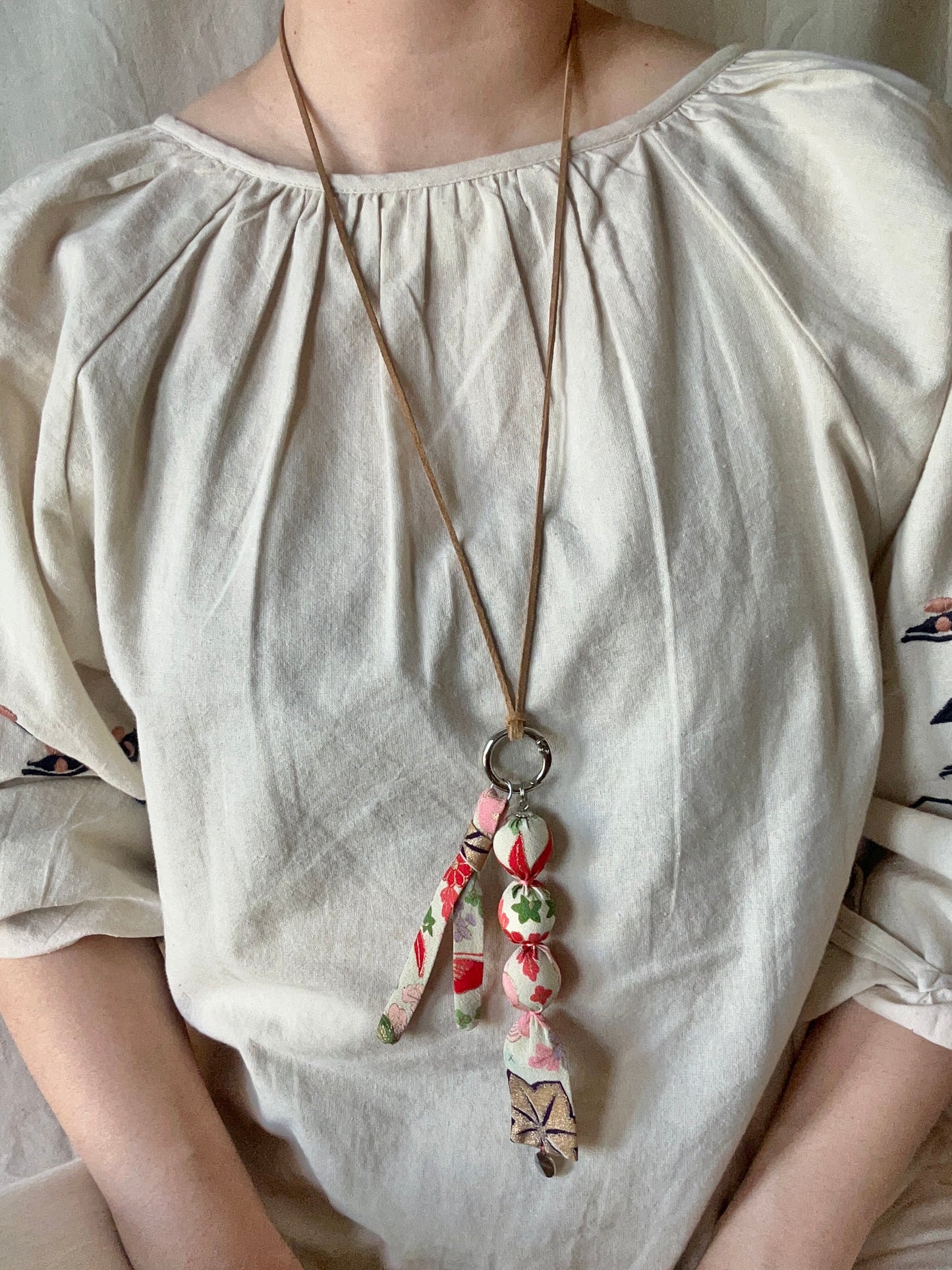 KIRA Necklace Charm -Garden Pink