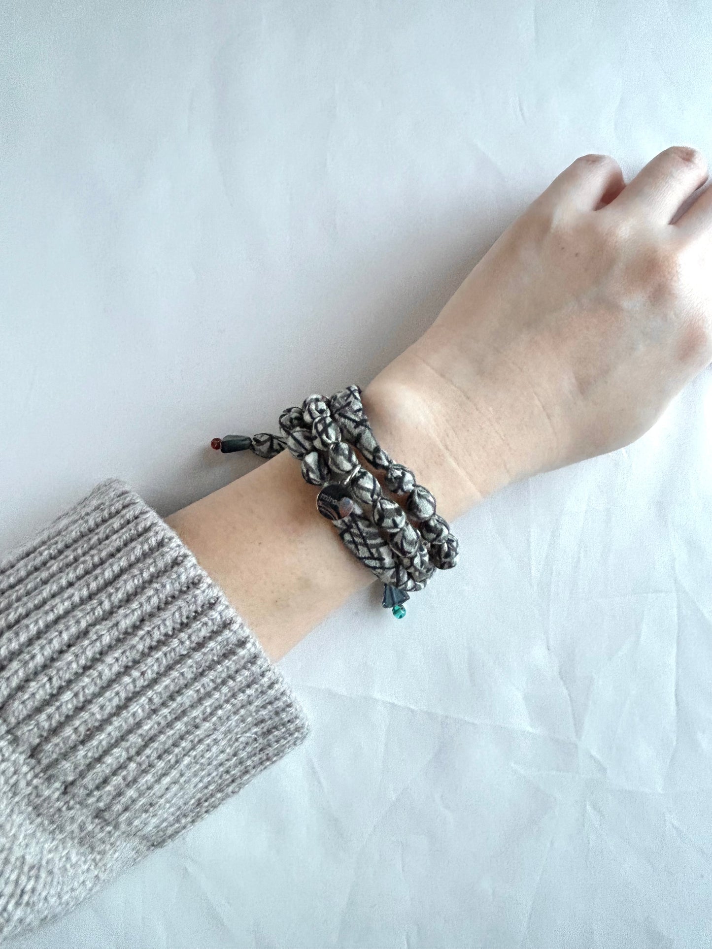 Collier MIKA - Gris Galet