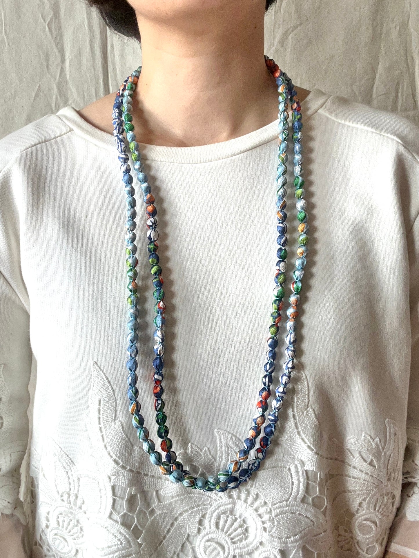 FUJI Necklace -Ocean Blue