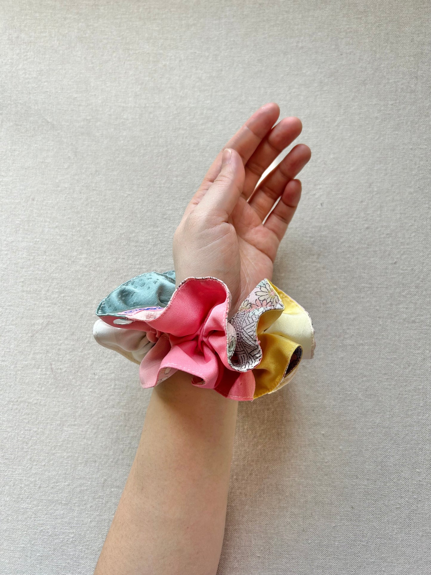 Flower Scrunchie -Sakura