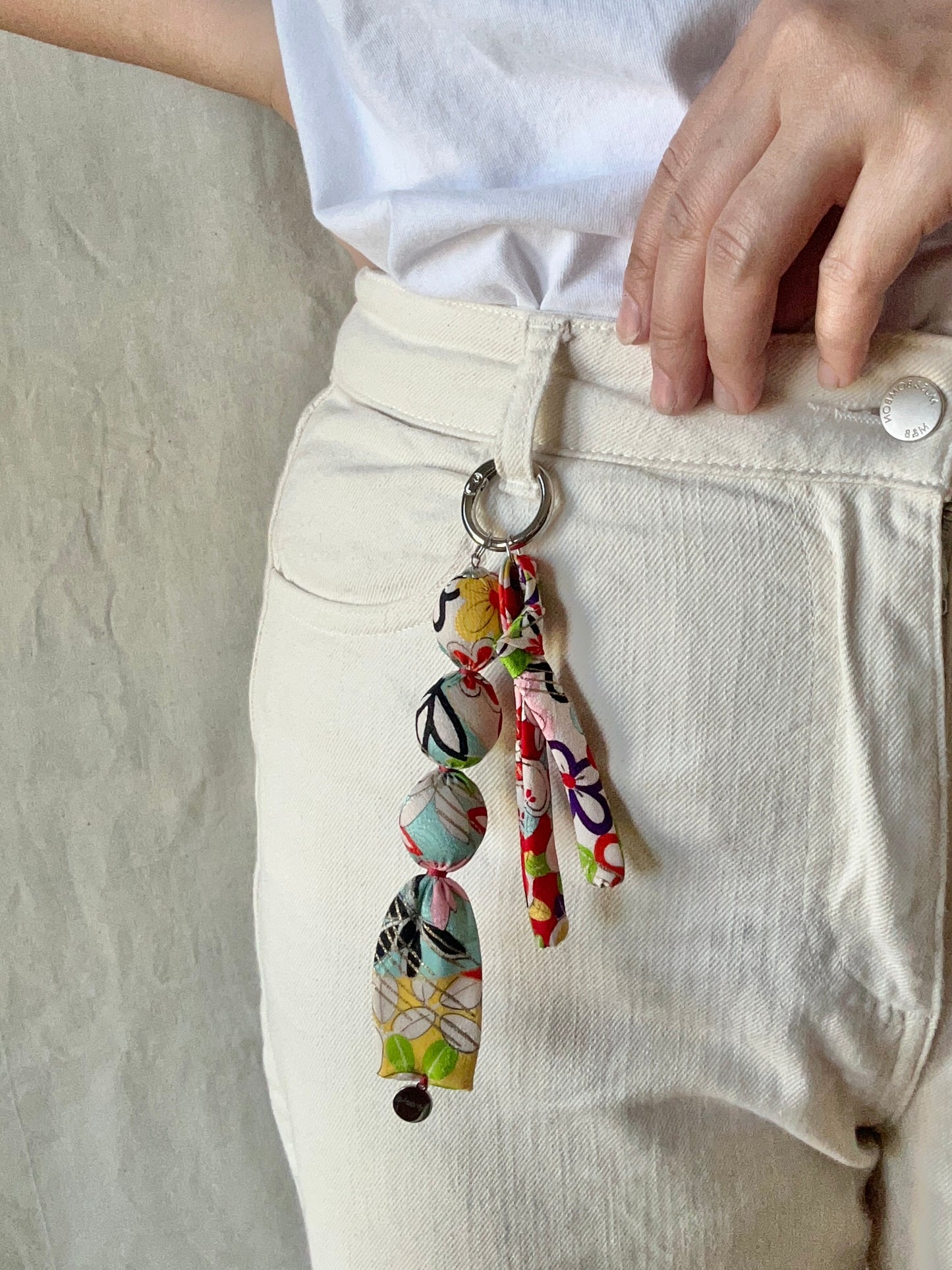 KIRA Bag Charm -Flower Candy