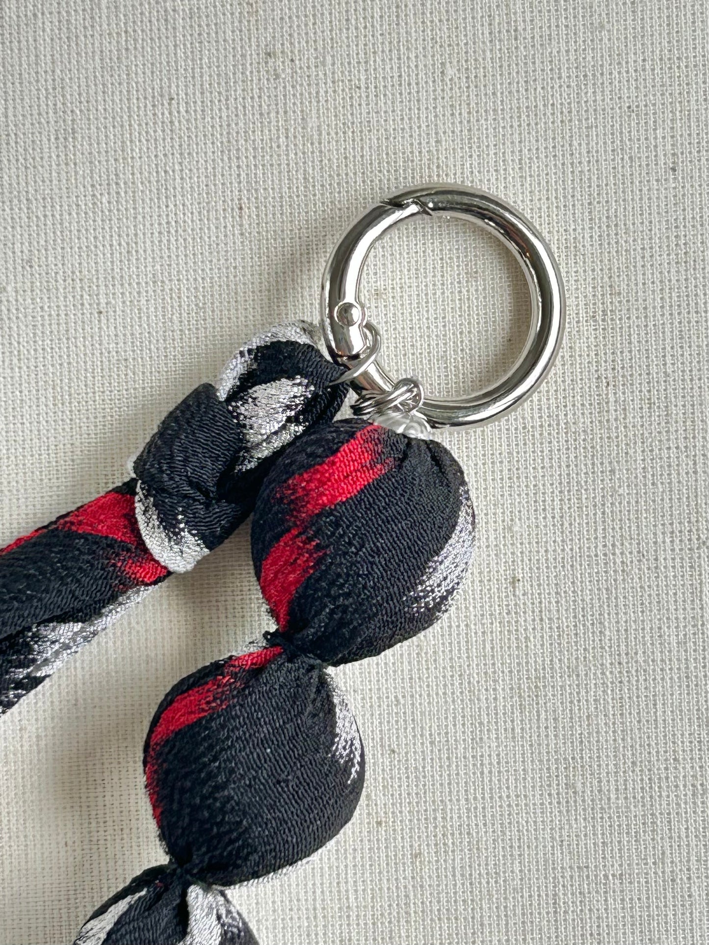 KIRA Necklace Charm -Noir Kasuri