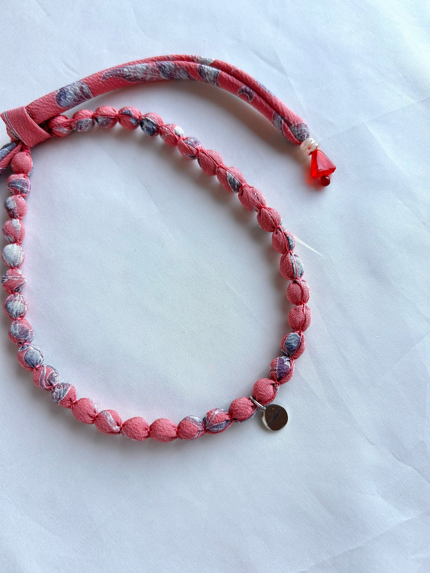 Collier MIKA - Rose Corail