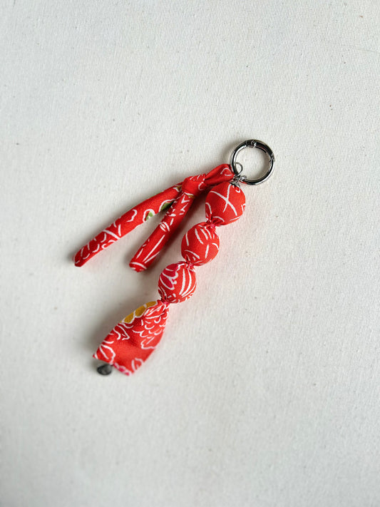 KIRA Necklace Charm -Scarlet Kiku