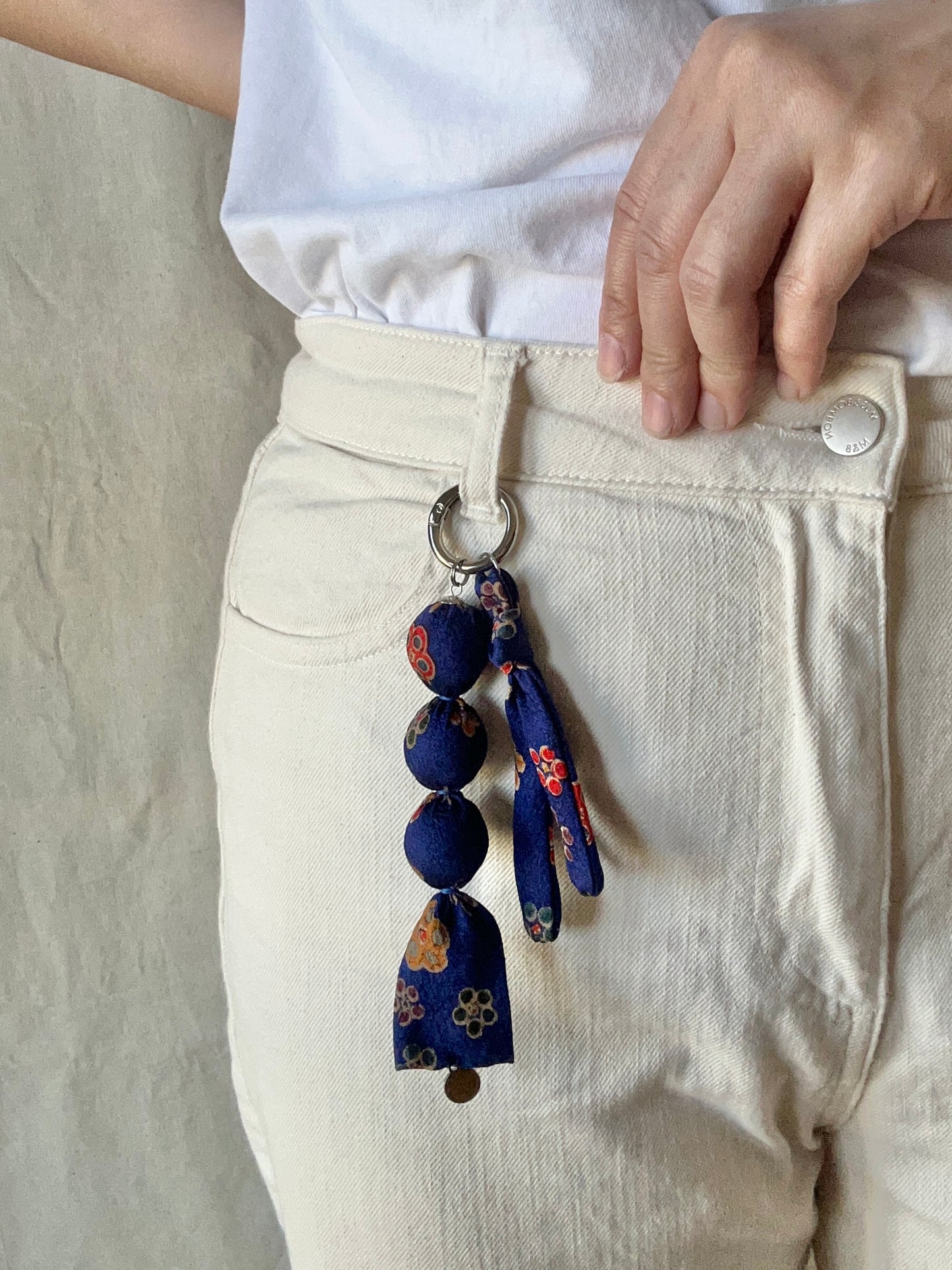 KIRA Bag Charm -Royal Bloom