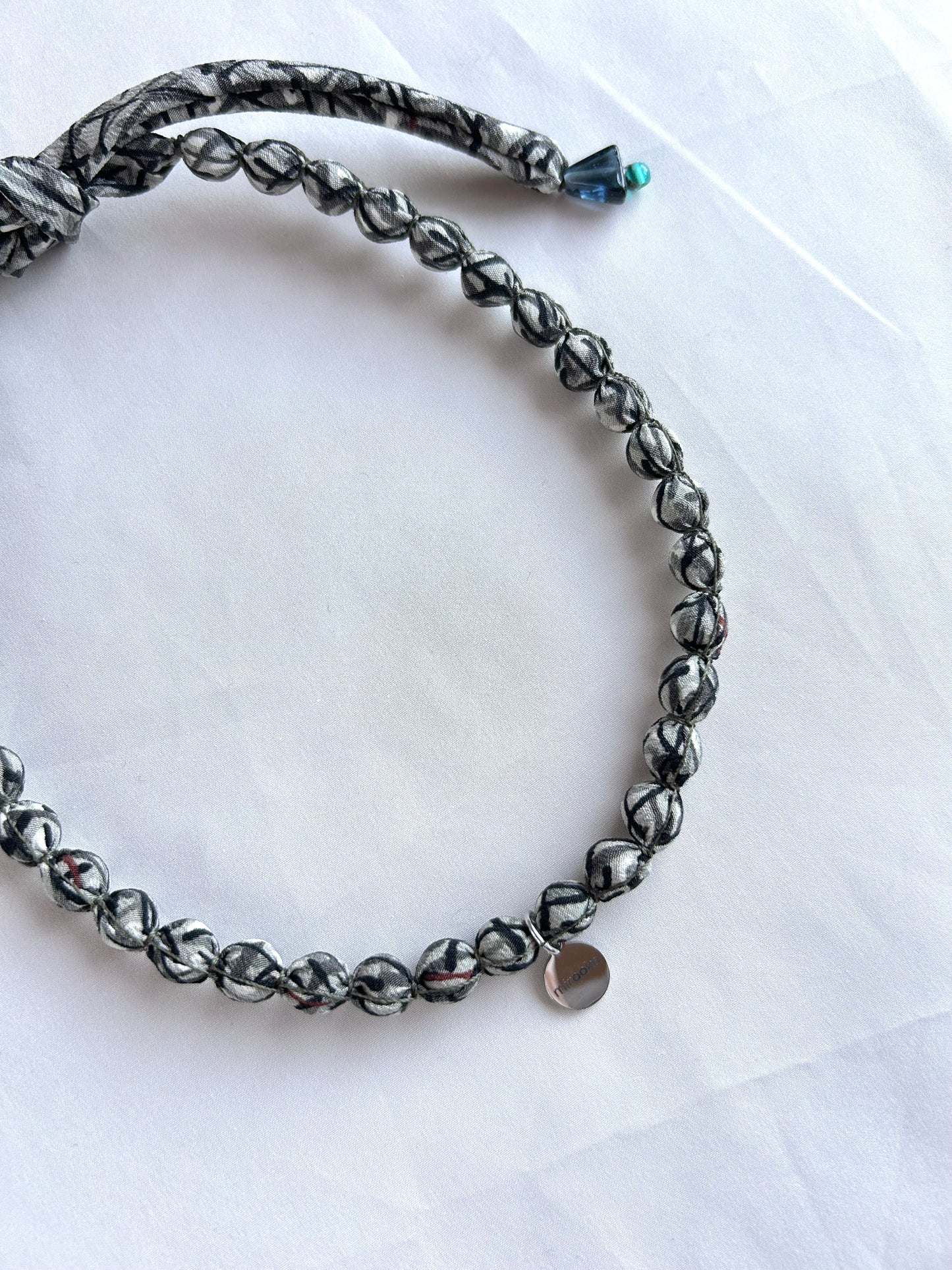 Collier MIKA - Gris Galet