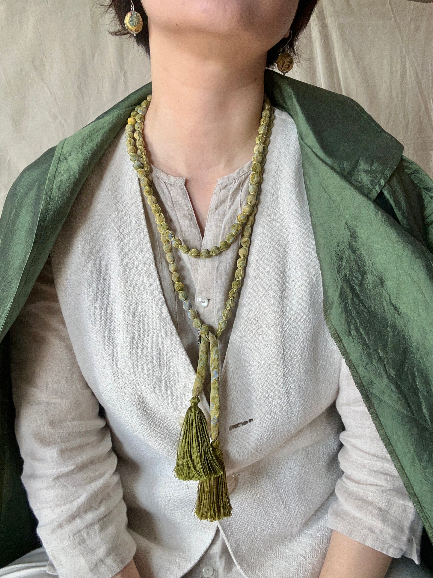Collar SAKURAKA - Amarillo Oliva