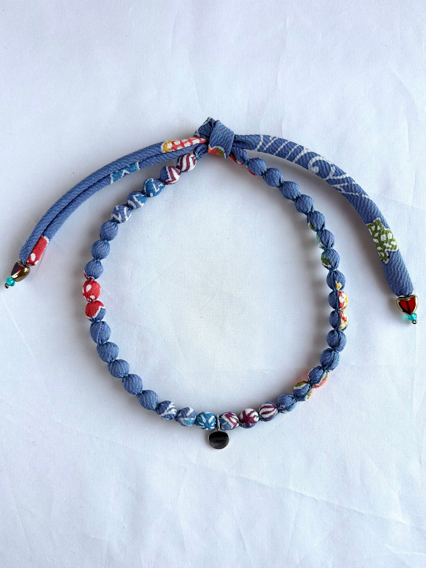 Collier MIKA - Bleu brumeux