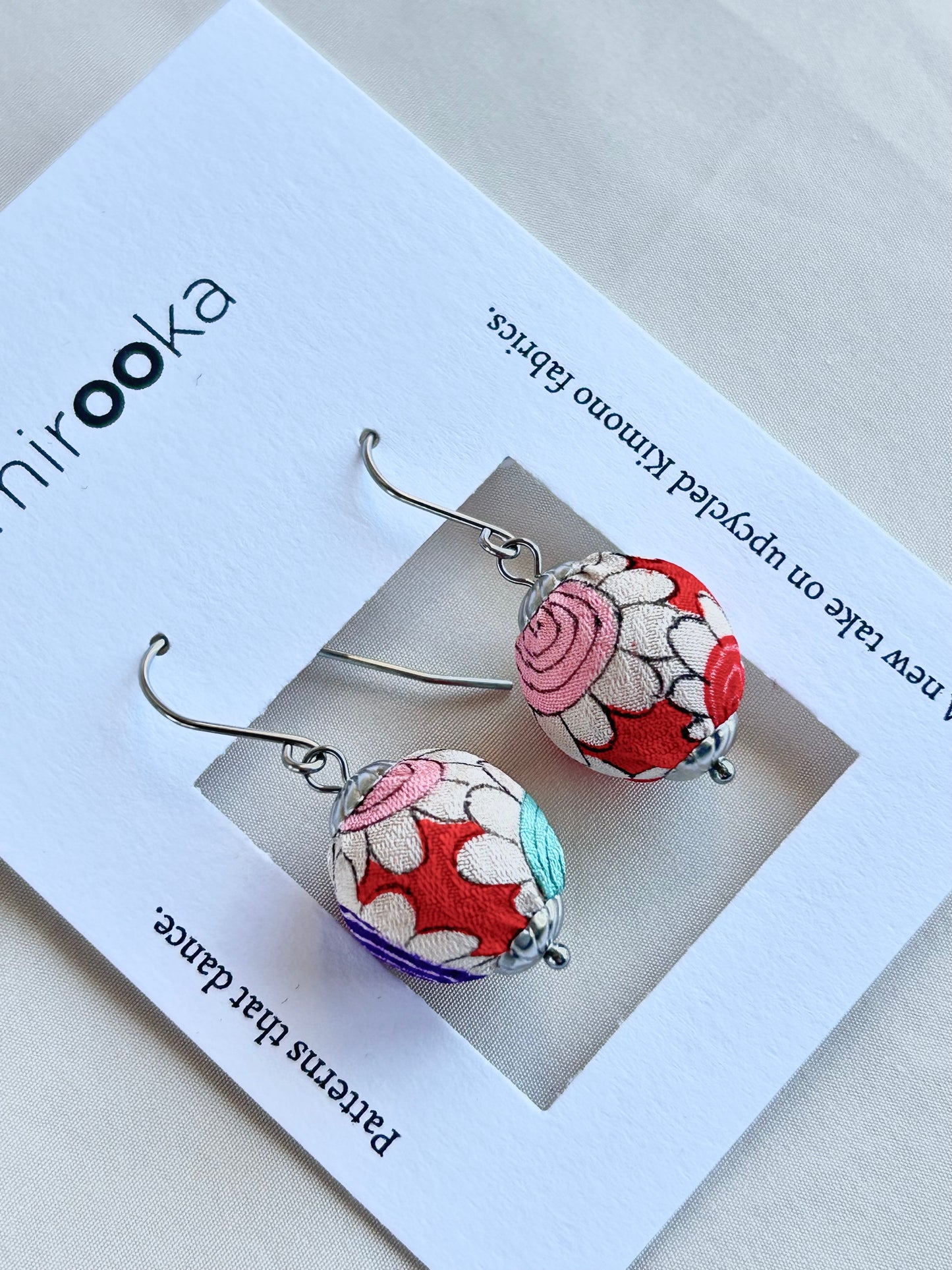 KIRA Earrings -Flower Candy Vivid Mix