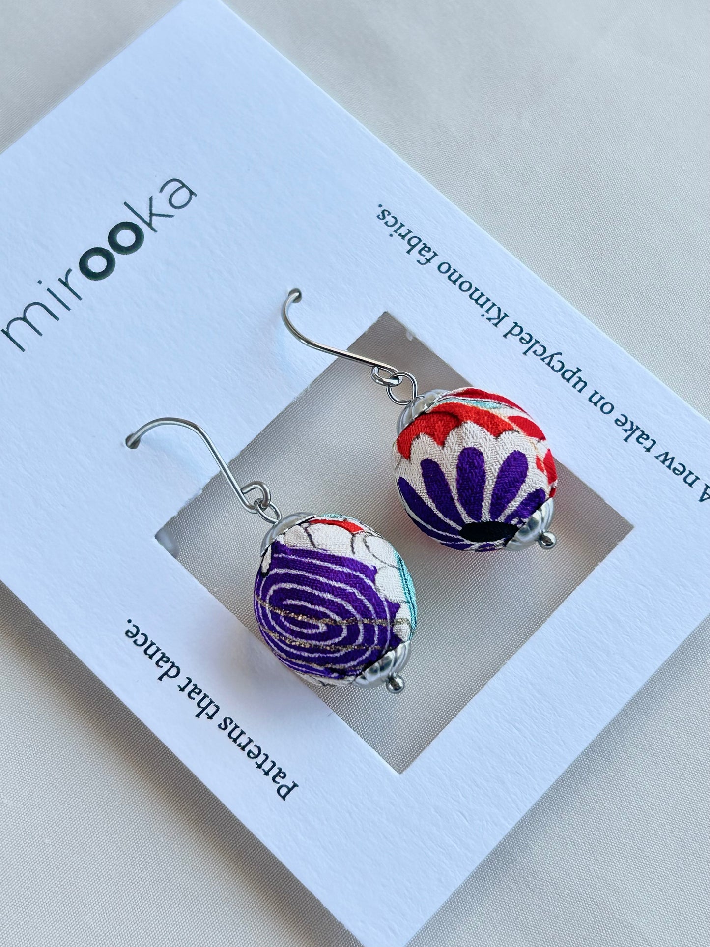 KIRA Earrings -Flower Candy Vivid Mix