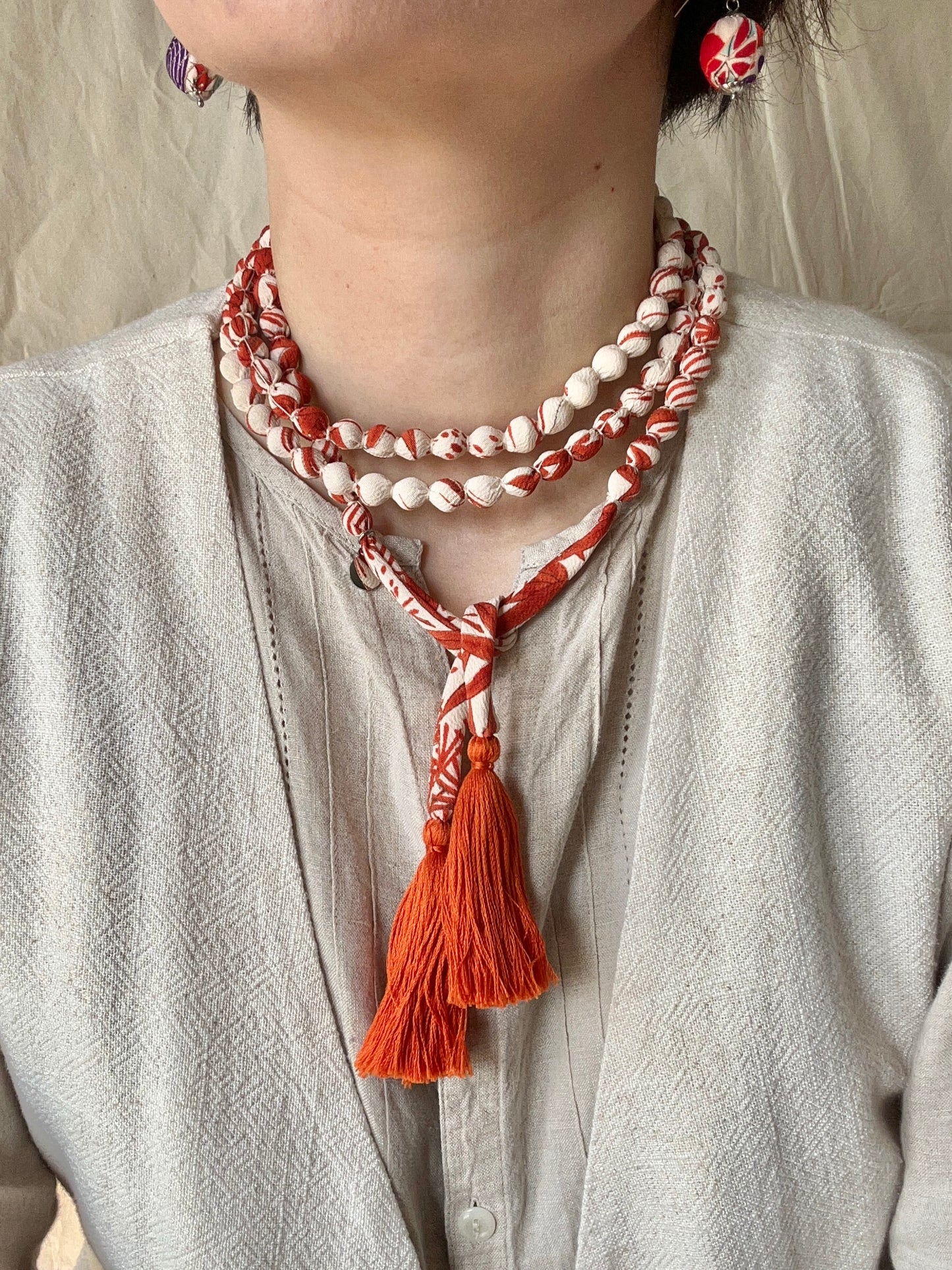 SAKURAKA Collier - Érable Orange