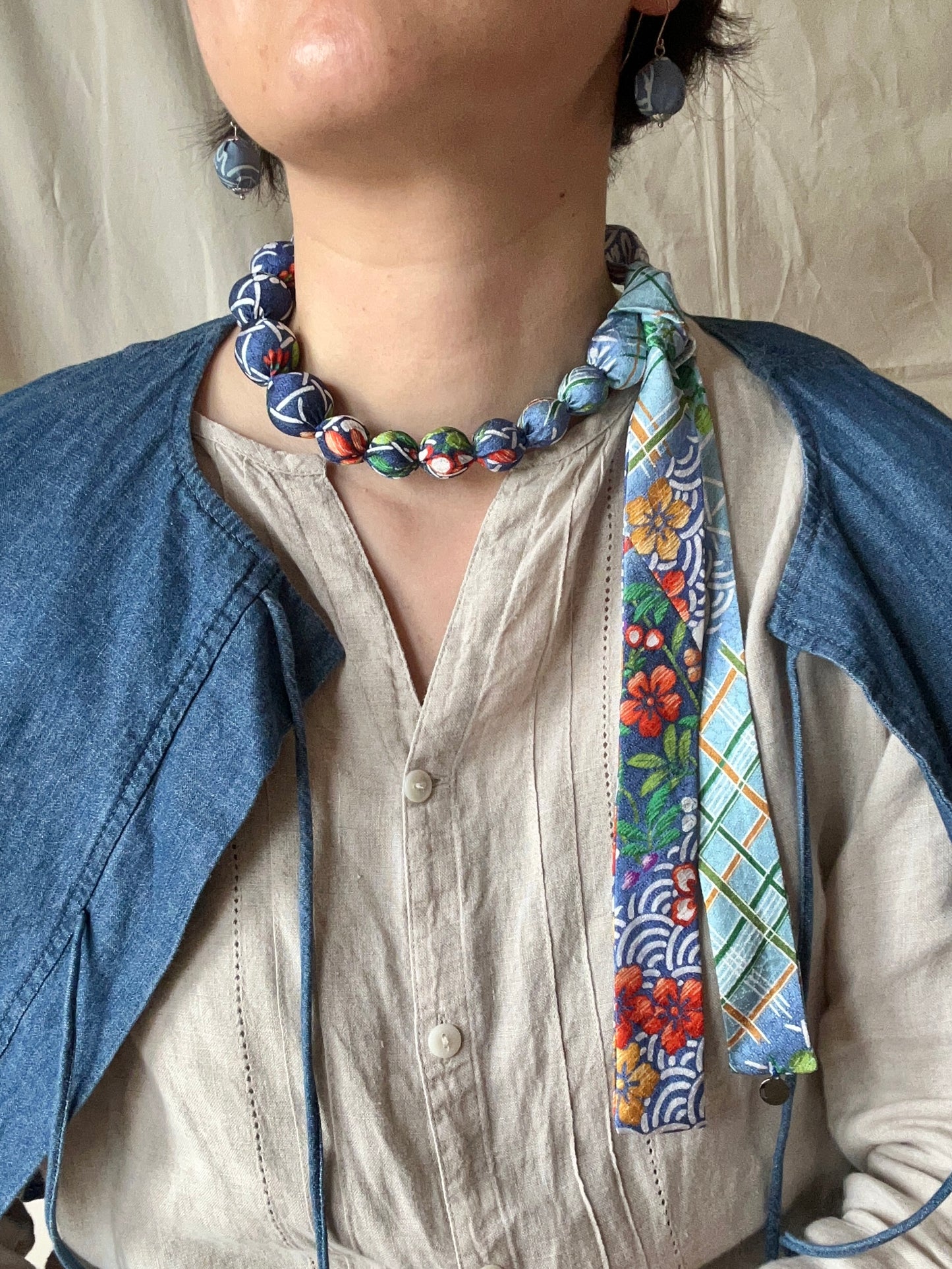 Collar KIRA - Azul Océano