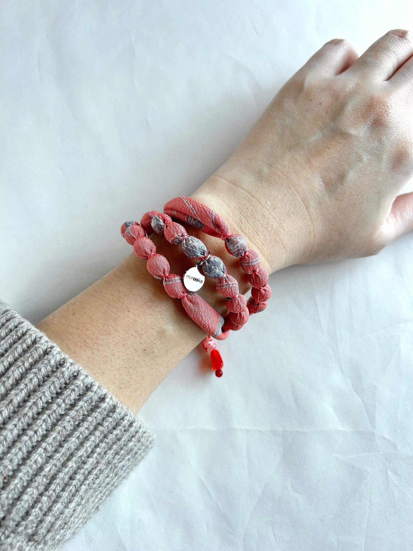 Collier MIKA - Rose Corail