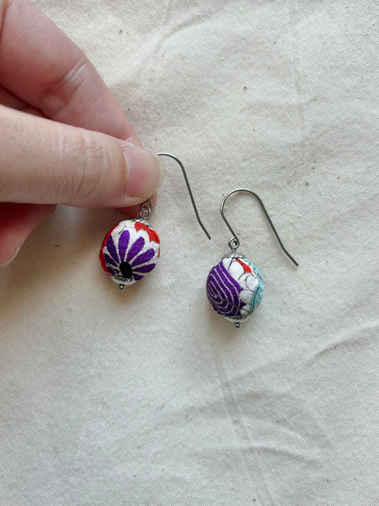 KIRA Earrings -Flower Candy Vivid Mix